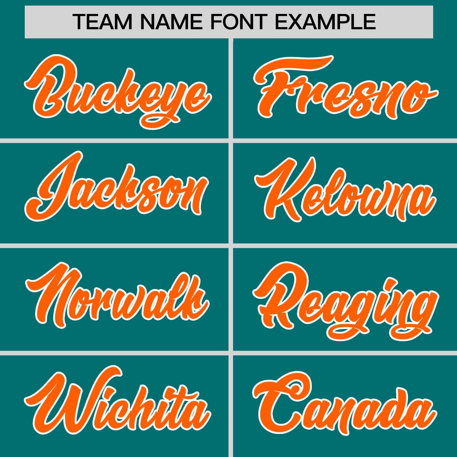 Custom Hockey Hoodie Jersey Teal Orange Classic Style Add Name,Number & Logo