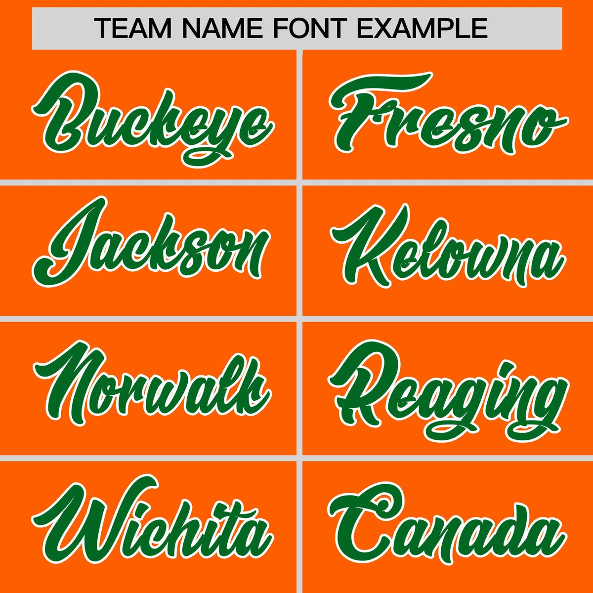 Custom Hockey Hoodie Jersey Orange Kelly Green Classic Style Add Name,Number &amp; Logo