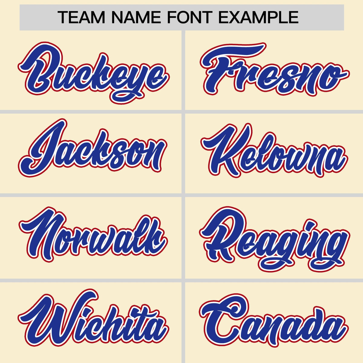Custom Hockey Hoodie Jersey Cream Royal Blue Classic Style Add Name,Number &amp; Logo