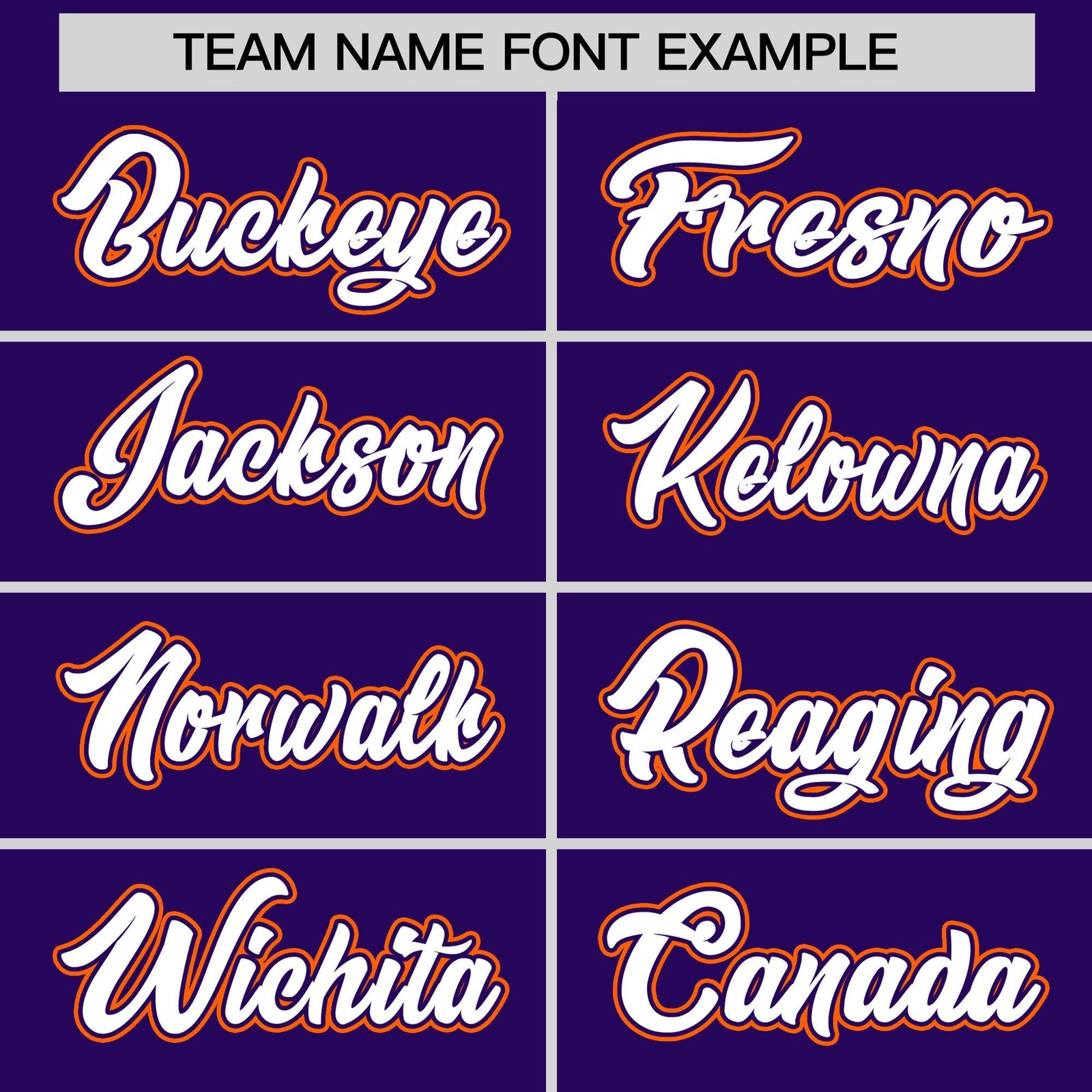 Custom Hockey Hoodie Jersey Purple Orange Classic Style Add Name,Number & Logo