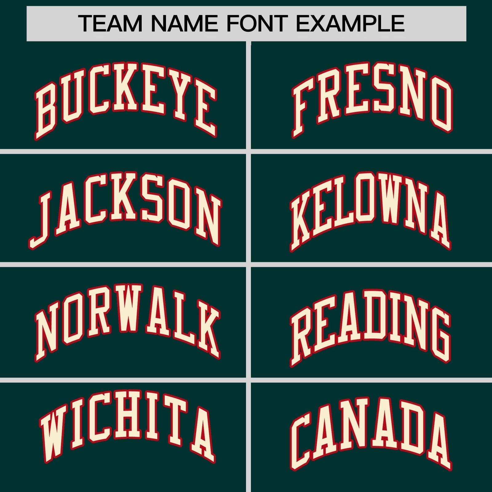 Custom Hockey Hoodie Jersey Midnight Green Red Classic Style Add Name,Number & Logo