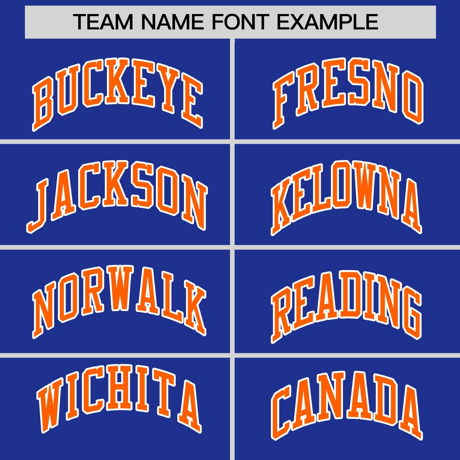 Custom Hockey Hoodie Jersey Royal Blue Orange Classic Style for Men&Youth