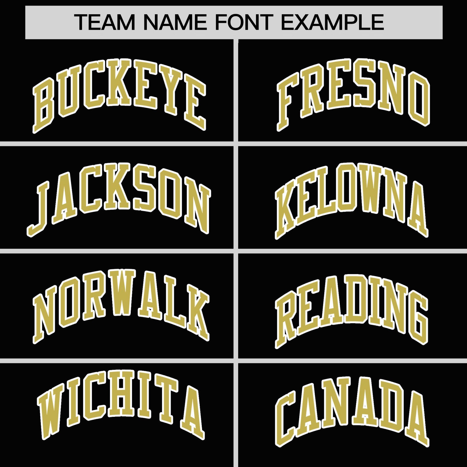 Custom Hockey Hoodie Jersey Black Old Gold Classic Style for Men&Youth