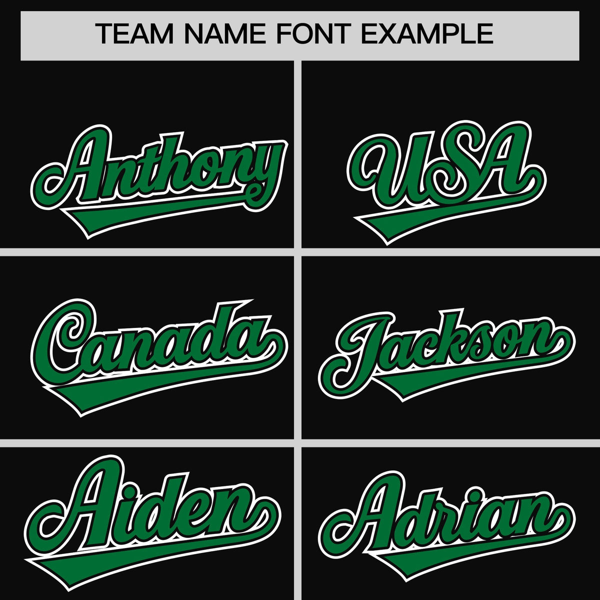 Custom Black Kelly Green White Star Series Personalization Lace-Up Neck Hockey Jersey| KXKSHOP