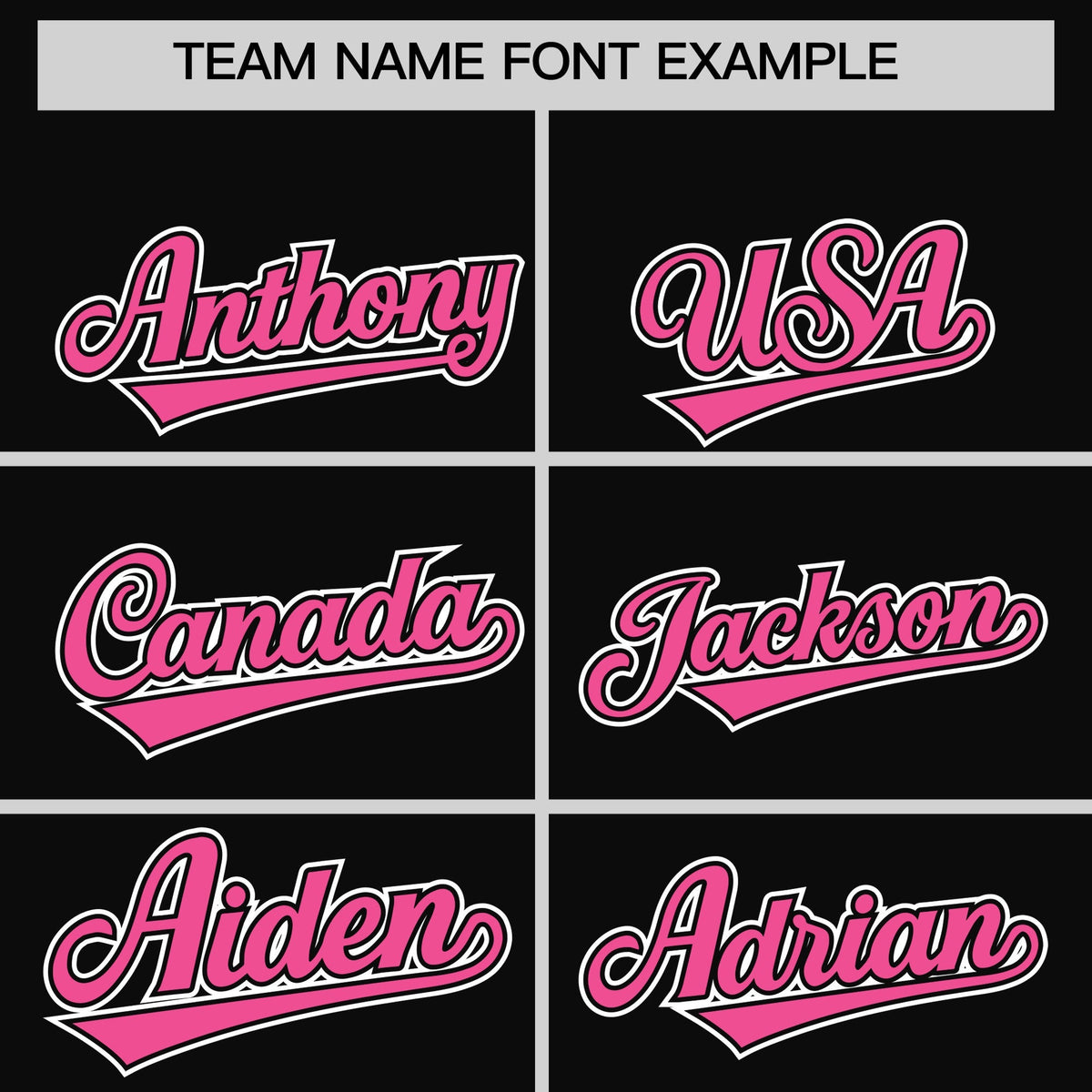 Custom Black Pink White Star Series Personalization Lace-Up Neck Hockey Jersey| KXKSHOP
