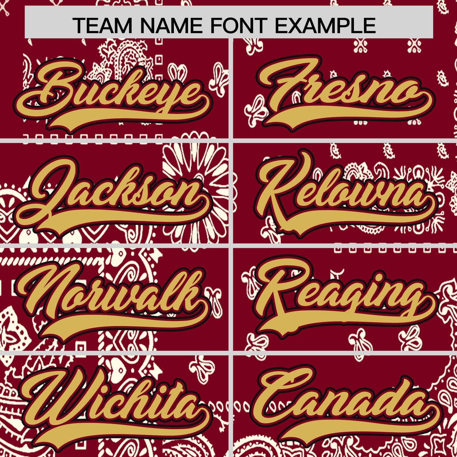 Custom Old Gold Crimson Cream Cashew Flower Graffiti Pattern V-Neck Hockey Jersey| KXKSHOP