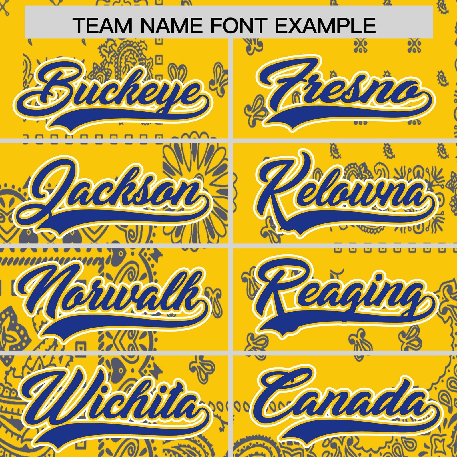 Custom Royal Gold White Cashew Flower Graffiti Pattern V-Neck Hockey Jersey| KXKSHOP