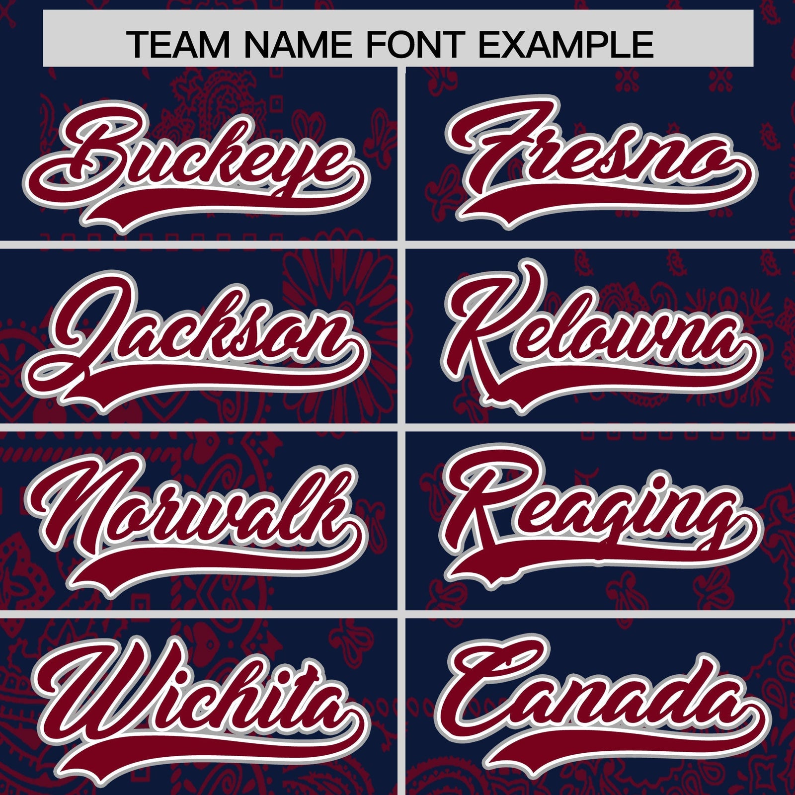 Custom Crimson Navy White Cashew Flower Graffiti Pattern V-Neck Hockey Jersey| KXKSHOP