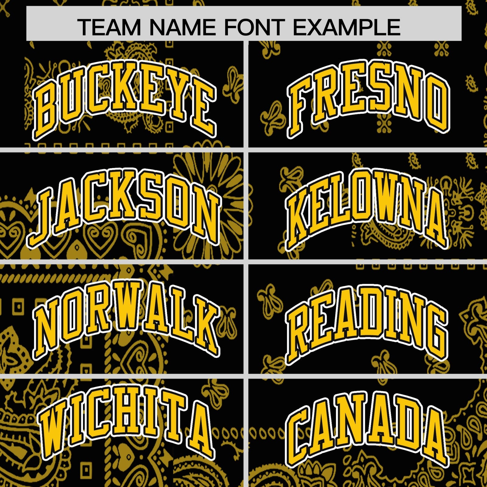 Custom Gold White Black Cashew Flower Graffiti Pattern V-Neck Hockey Jersey| KXKSHOP