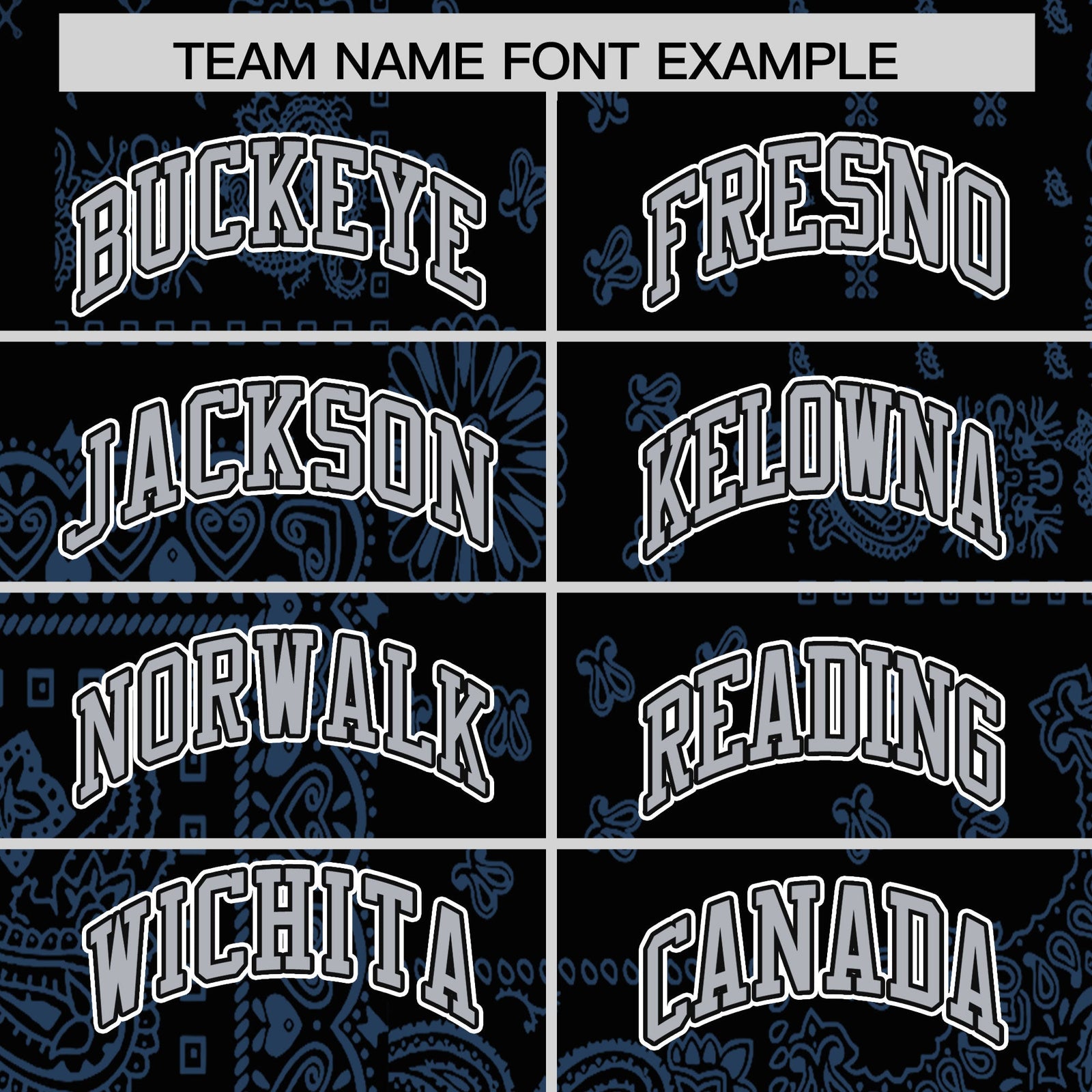 Custom Midnight Blue White Black Cashew Flower Graffiti Pattern V-Neck Hockey Jersey| KXKSHOP