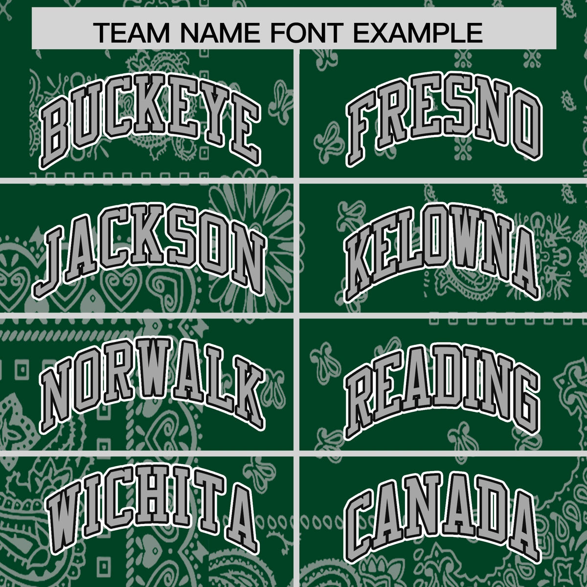 Custom Black Green White Cashew Flower Graffiti Pattern V-Neck Hockey Jersey| KXKSHOP