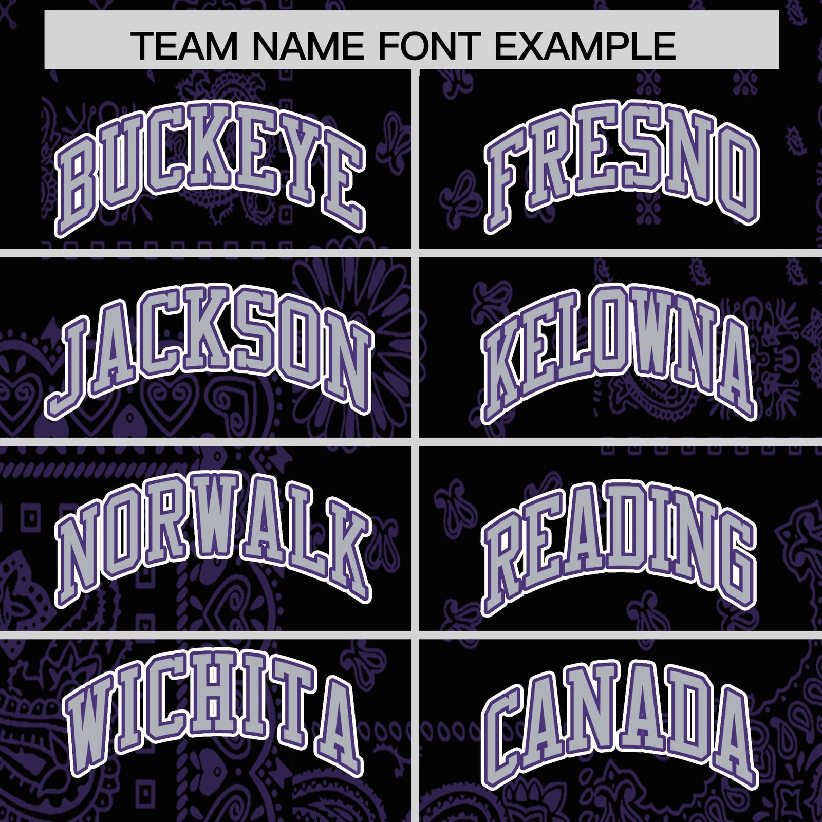 Custom Purple Black White Cashew Flower Graffiti Pattern V-Neck Hockey Jersey| KXKSHOP