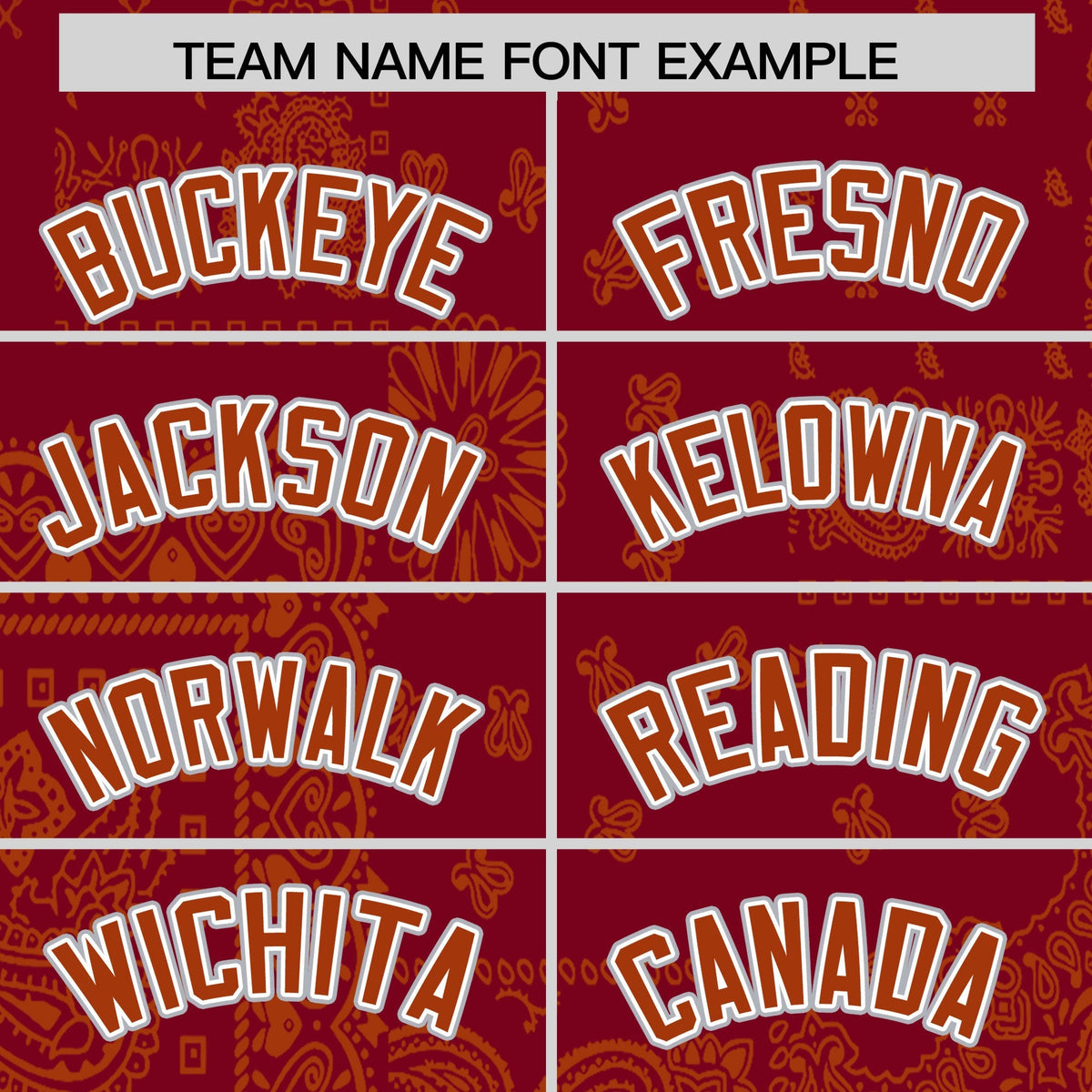 Custom Dark Orange Crimson White Cashew Flower Graffiti Pattern V-Neck Hockey Jersey| KXKSHOP