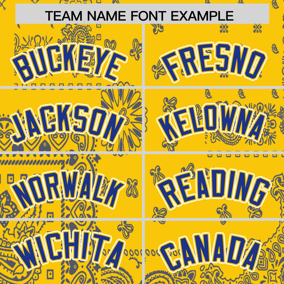 Custom Royal Gold White Cashew Flower Graffiti Pattern V-Neck Hockey Jersey| KXKSHOP