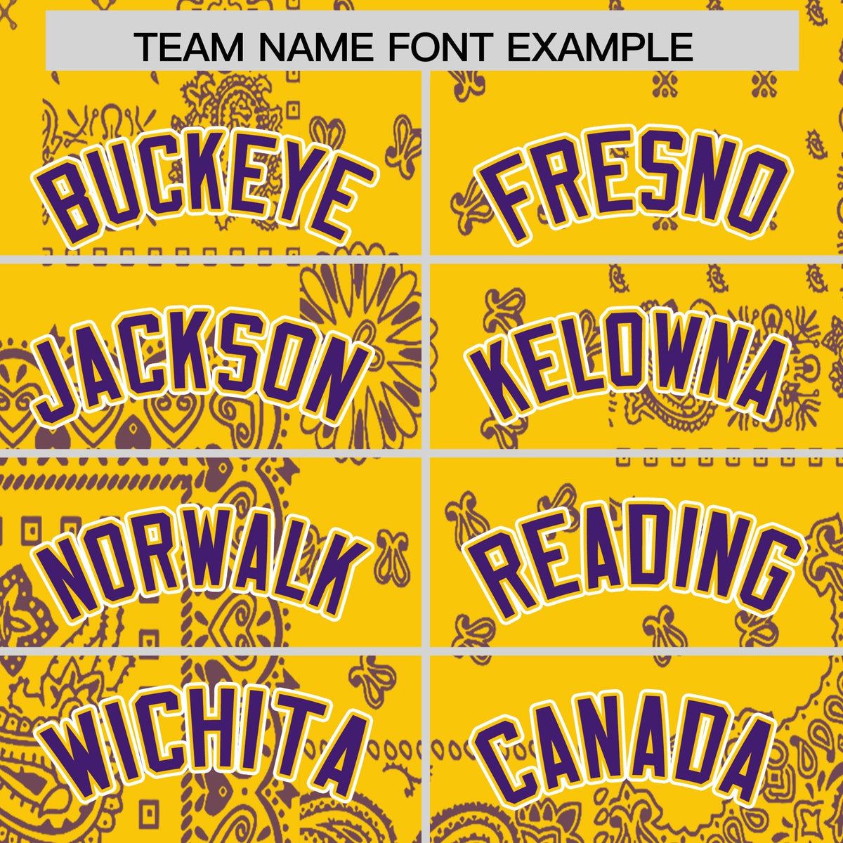 Custom Purple Gold White Cashew Flower Graffiti Pattern V-Neck Hockey Jersey| KXKSHOP