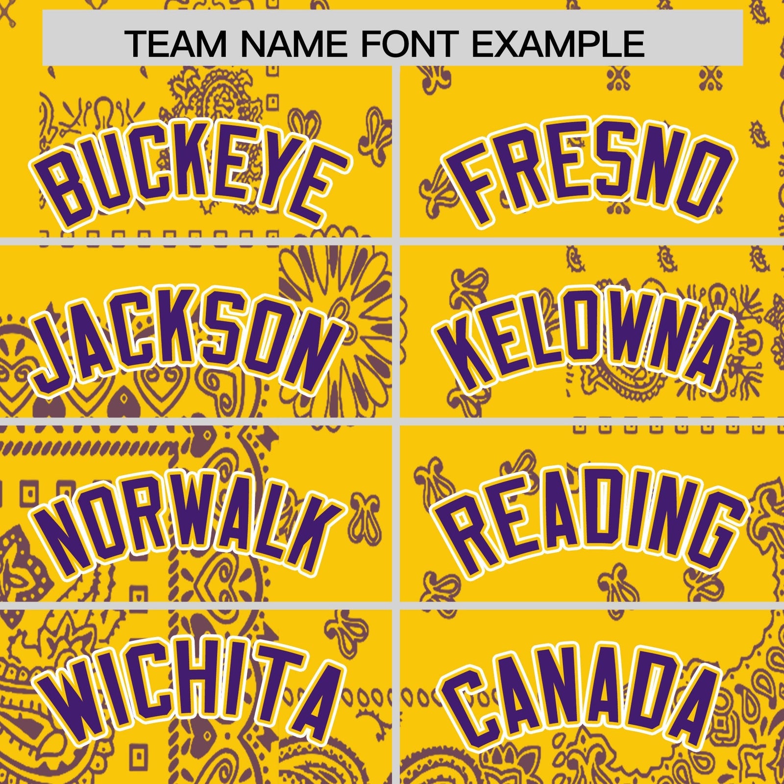 Custom Purple Gold White Cashew Flower Graffiti Pattern V-Neck Hockey Jersey| KXKSHOP