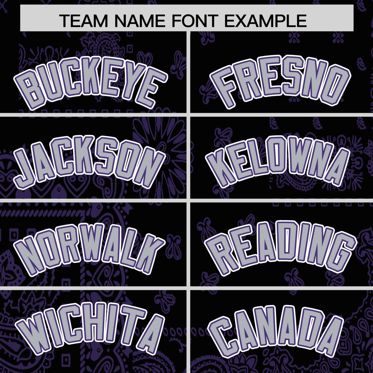 Custom Purple Black White Cashew Flower Graffiti Pattern V-Neck Hockey Jersey| KXKSHOP