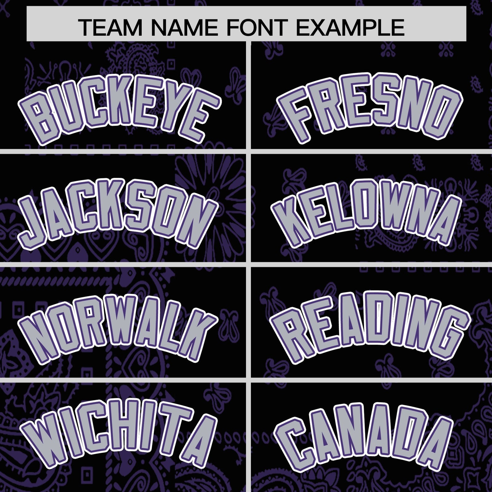 Custom Purple Black White Cashew Flower Graffiti Pattern V-Neck Hockey Jersey| KXKSHOP