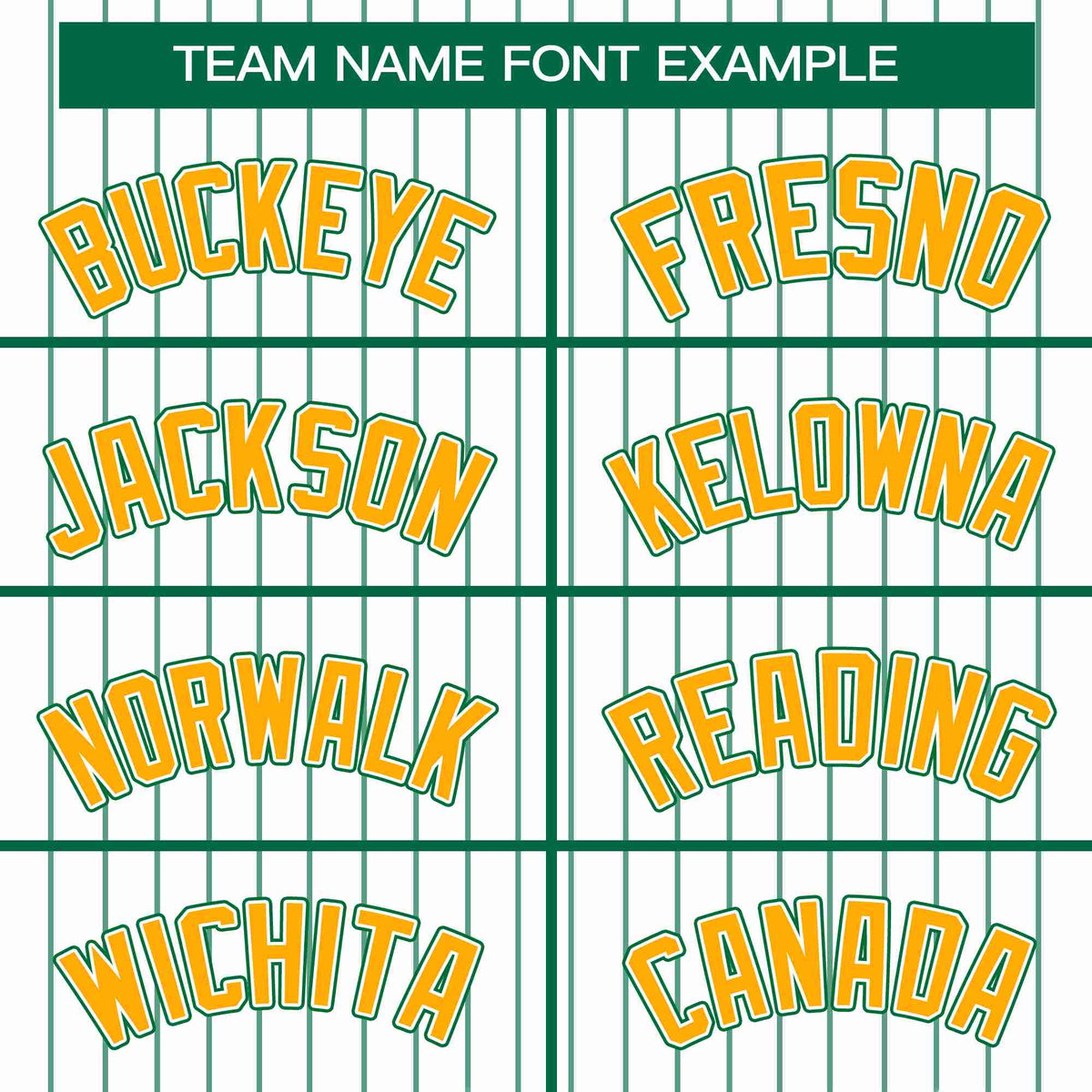 Custom White Kelly Green-Gold Stripe Fashion Design Full Button Authentic Baseball Jersey