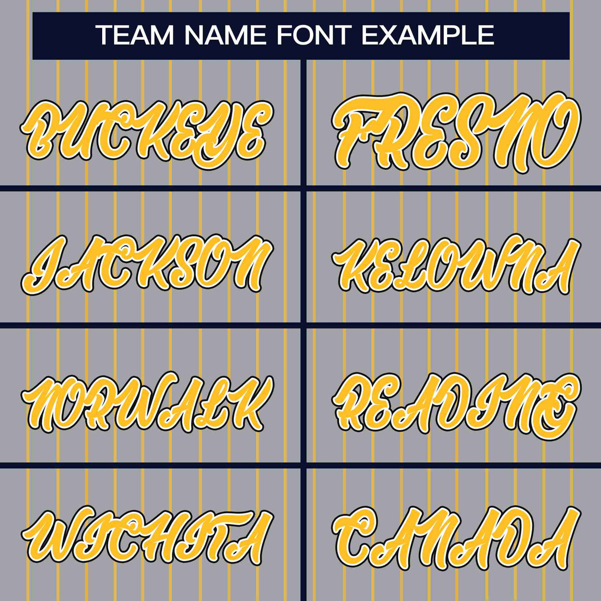 Custom Gray Gold Stripe Fashion Design Full Button Authentic Baseball Jersey