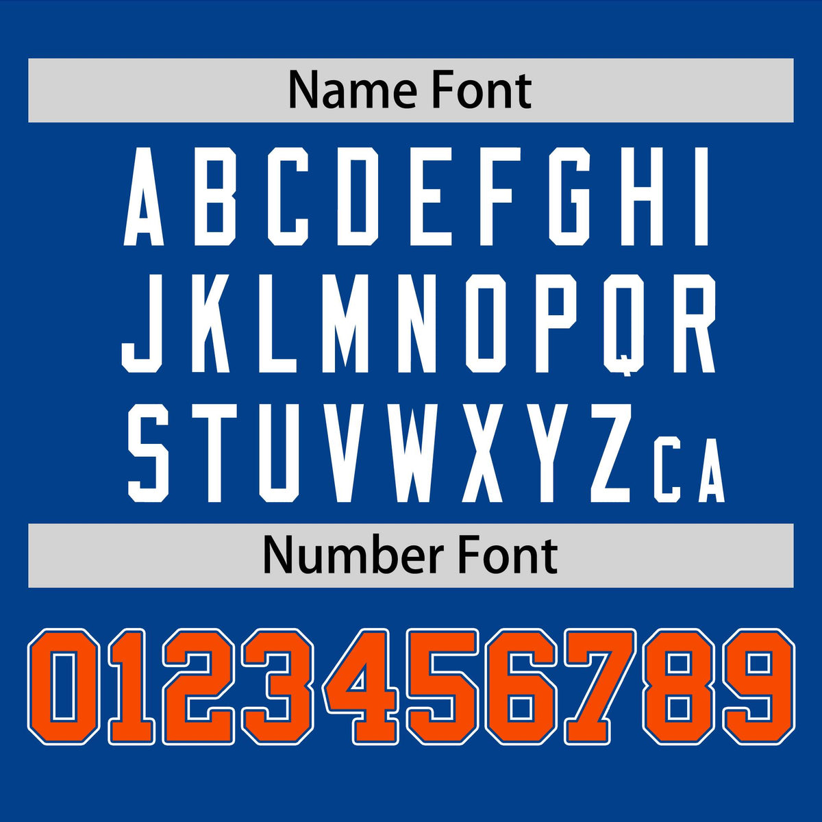 Custom Royal Orange Personalized Raglan Sleeves Round-Neck Hockey Jersey