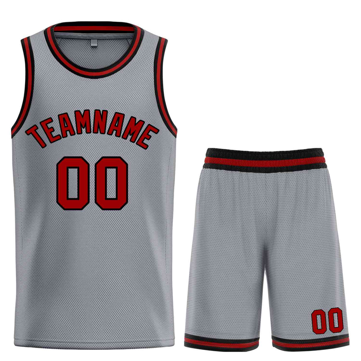 Custom Dark Gray Maroon-Black Classic Sets Bull Basketball Jersey