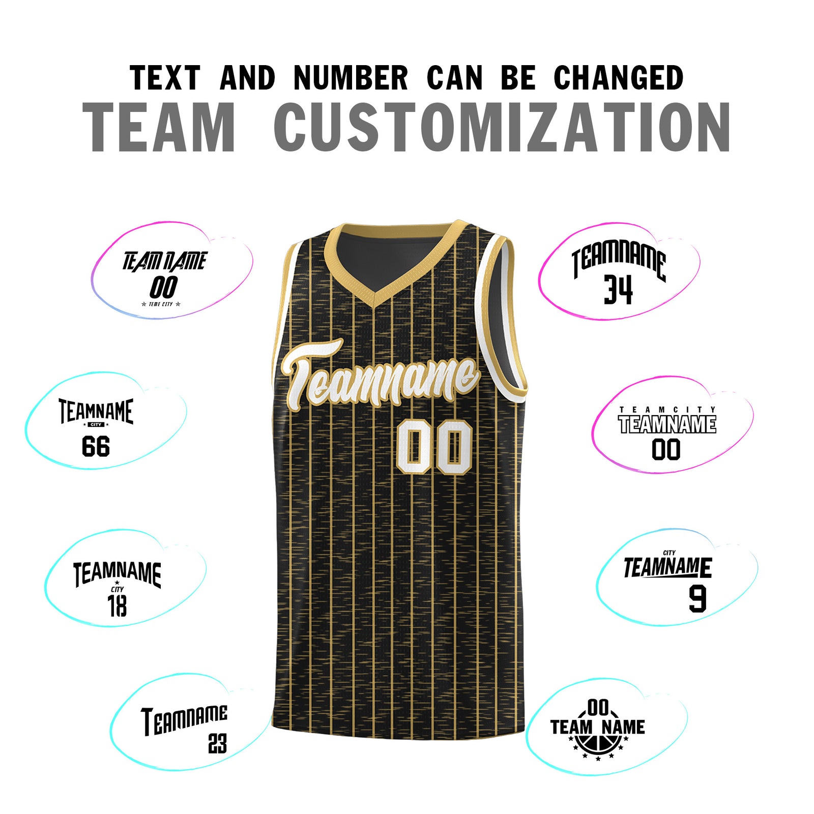Custom Black Custom Gray Pinstripe Retro Sets Uniform Basketball Jersey