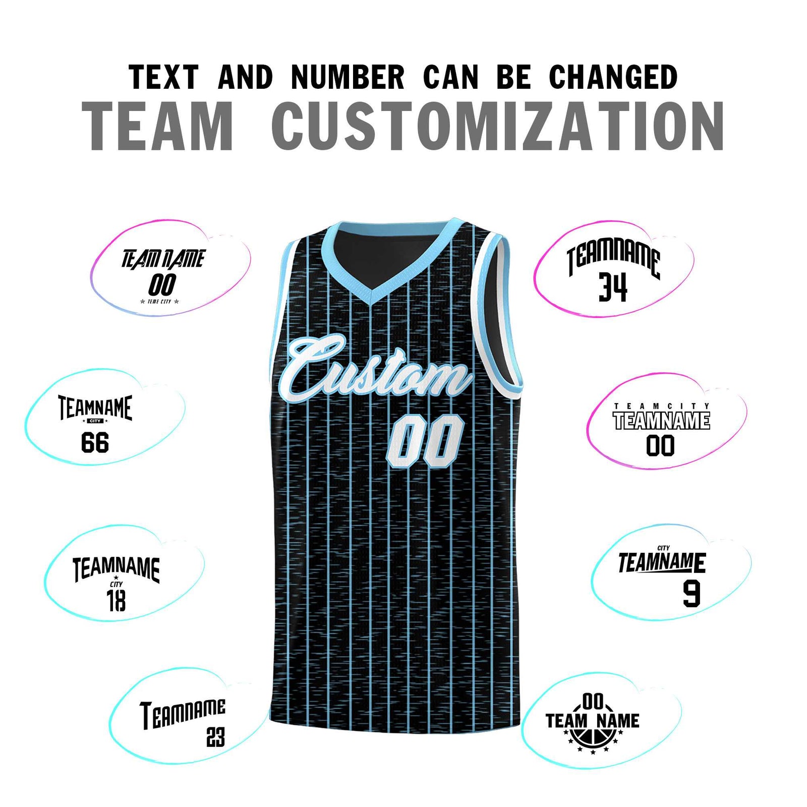 Custom Black Custom Gray Pinstripe Retro Sets Uniform Basketball Jersey