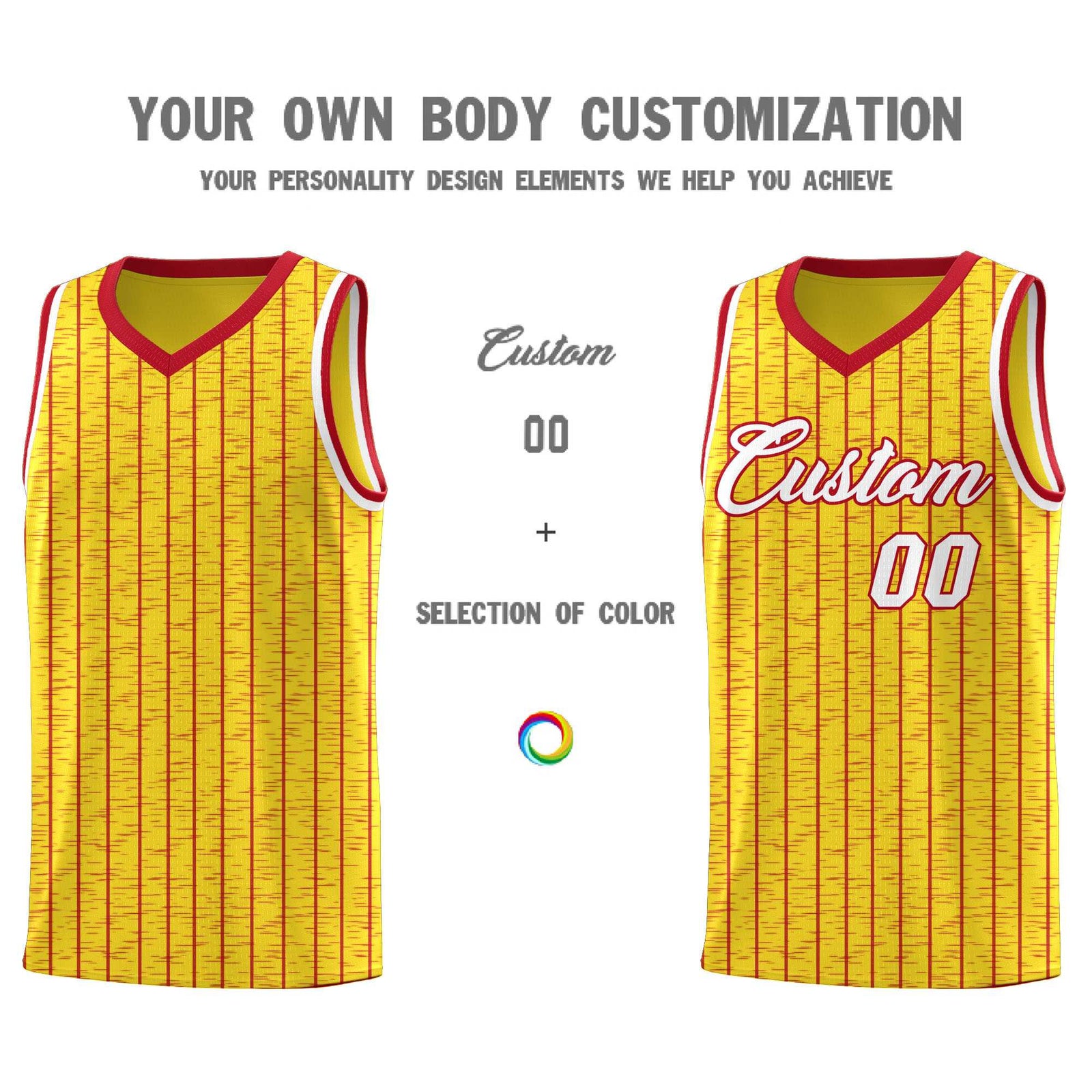 Custom Gold Custom Gray Pinstripe Retro Sets Uniform Basketball Jersey