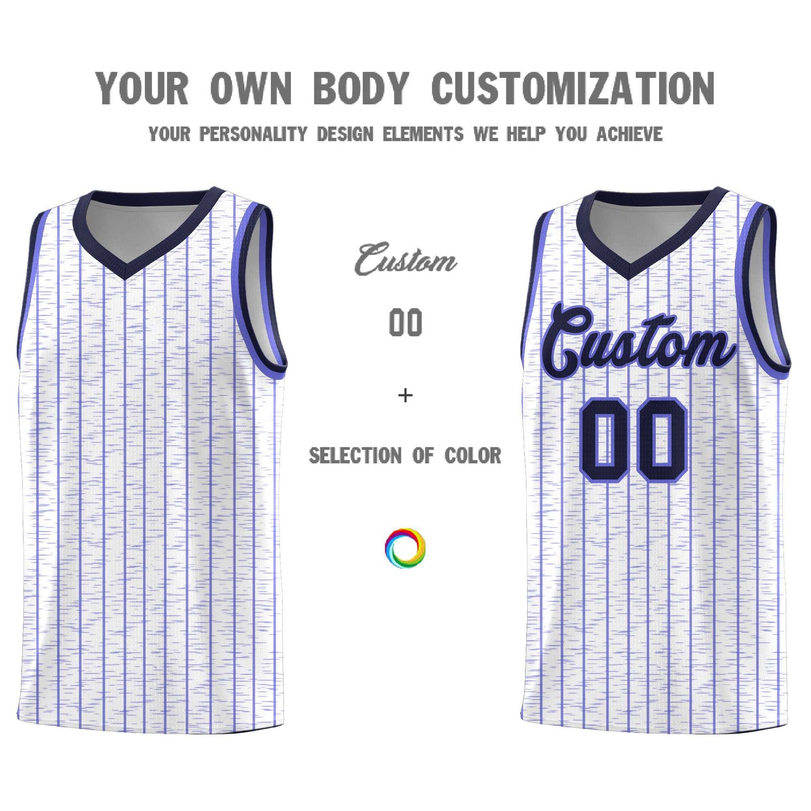 Custom White Custom Gray Pinstripe Retro Sets Uniform Basketball Jersey