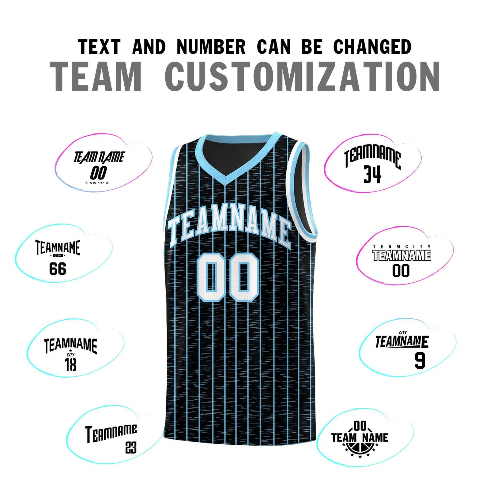 Custom Black Custom Gray Pinstripe Retro Sets Uniform Basketball Jersey