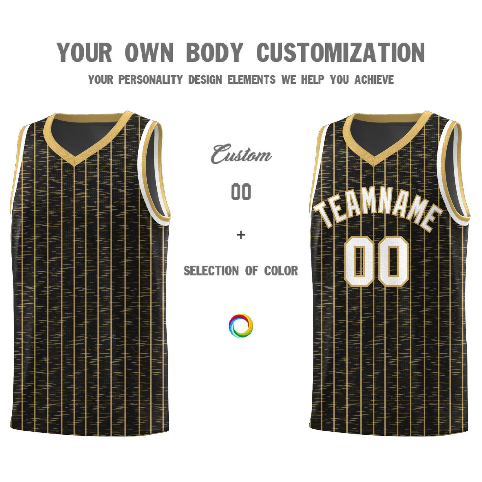 Custom Black Custom Gray Pinstripe Retro Sets Uniform Basketball Jersey