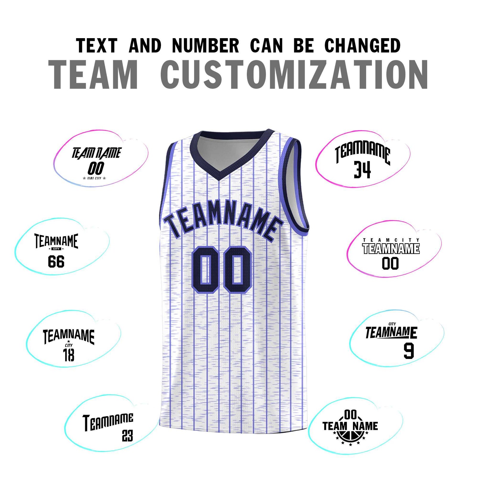 Custom White Custom Gray Pinstripe Retro Sets Uniform Basketball Jersey