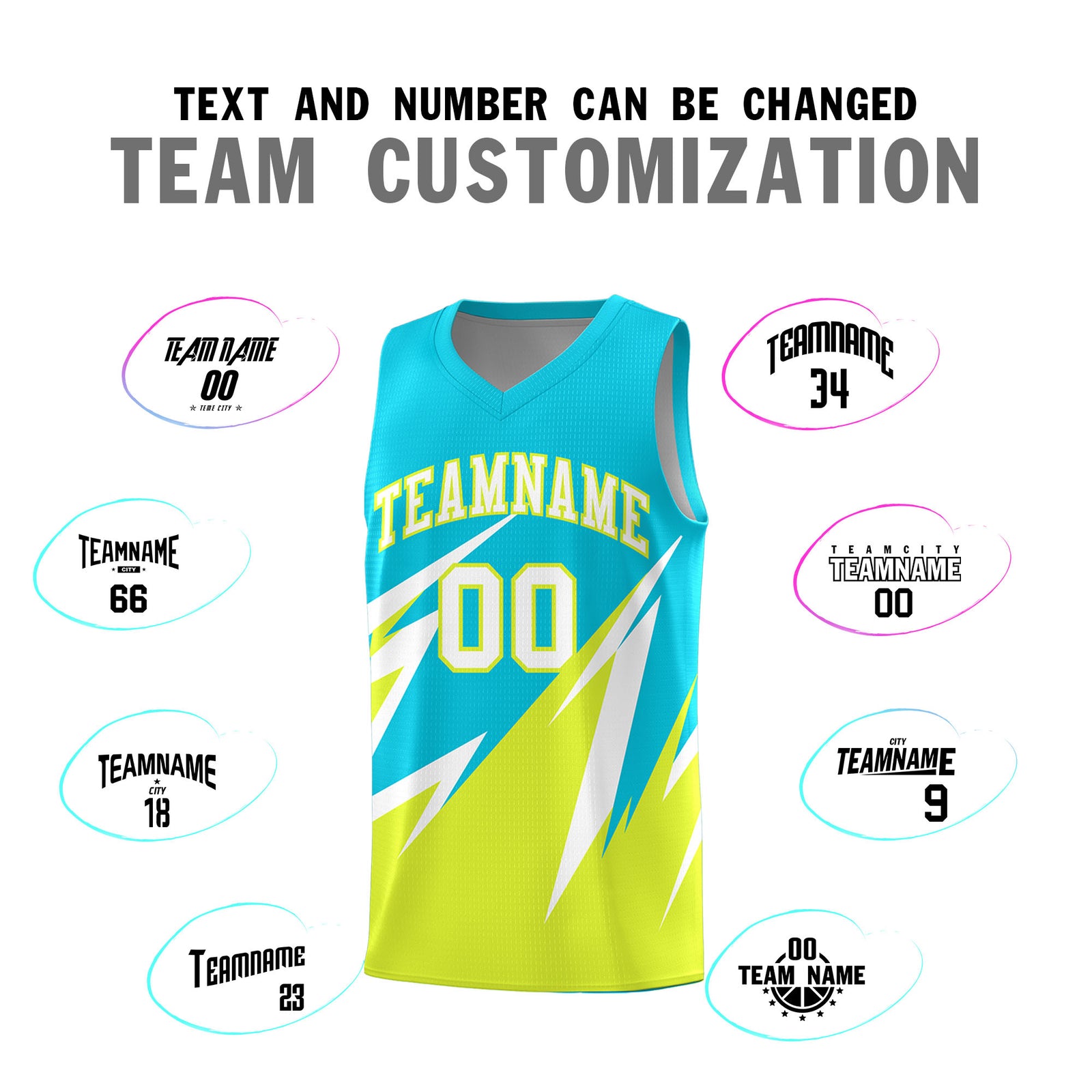 Custom Sky Blue Abstract Mountain Pattern Sports Uniform Basketball Jersey