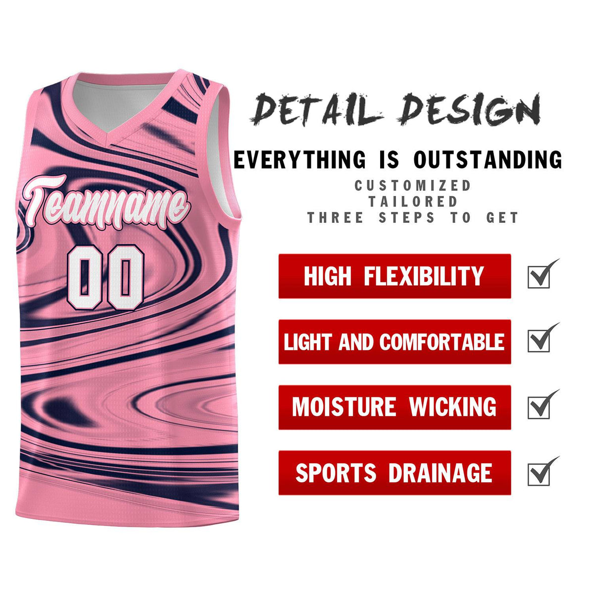 Custom Bright Green Navy Graffiti Pattern Fluids Style Sports Uniform Basketball Jersey Sets