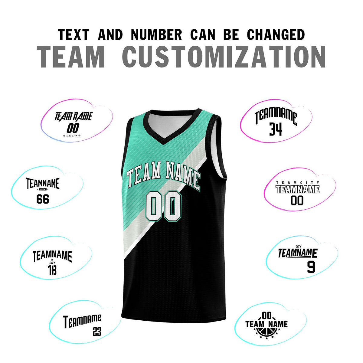 Custom Black Bright Green Gray Diagonal Stripes Color Block Sets Basketball Jersey | For Men,Perfect for Teams,Perfect for Coaches,Sublimation Printed,For Kid,For Youth | KXKSHOP