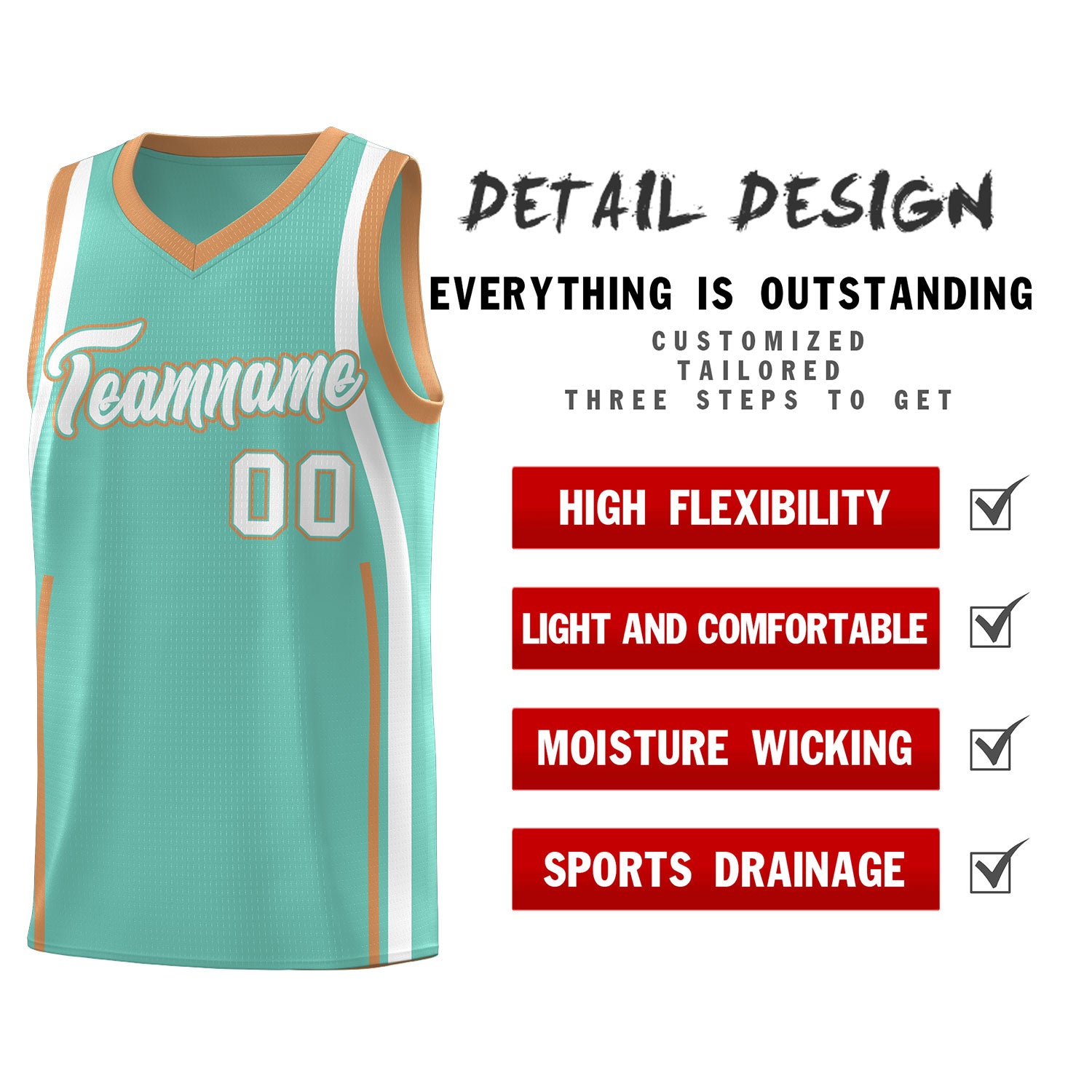 Custom Bright Green Buckskin Brown-White Ribbon Pattern Basketball Kits