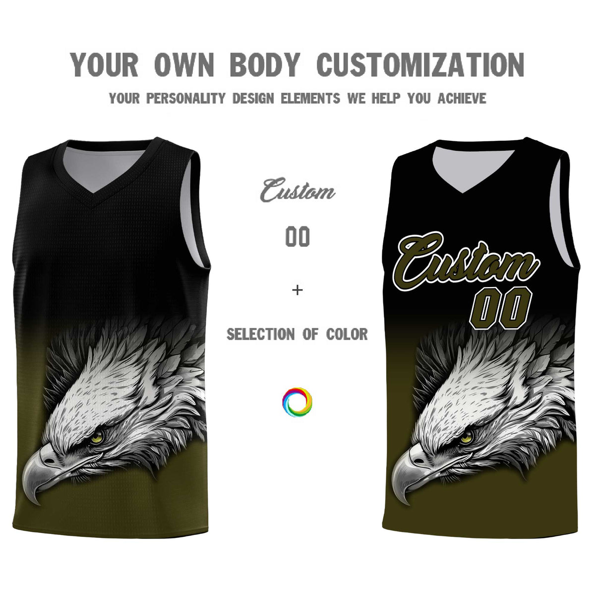 Custom Aqua Purple Basketball Kits with Eagle Pattern