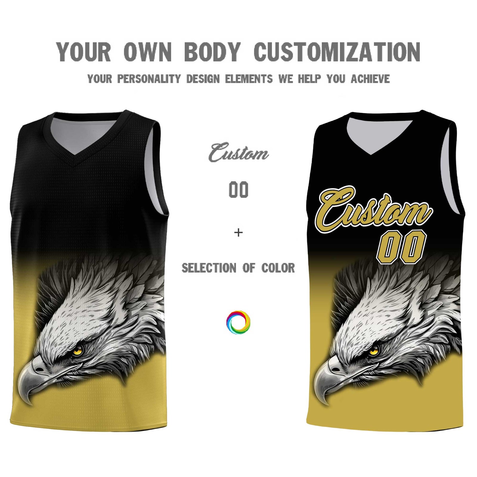 Custom Pink Purple Basketball Kits with Eagle Pattern
