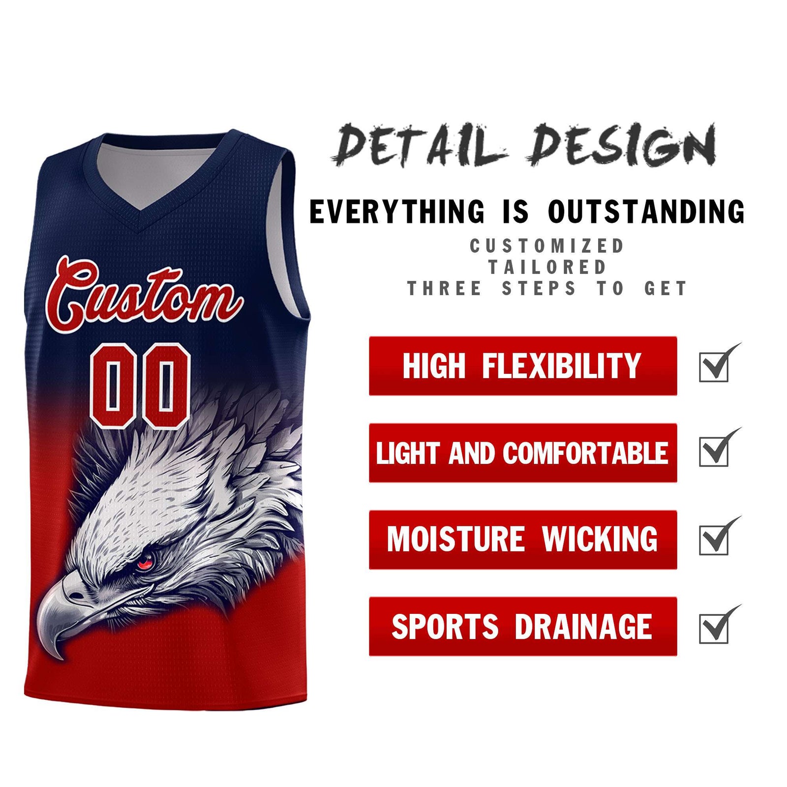 Custom Navy Neon Green Basketball Kits with Eagle Pattern