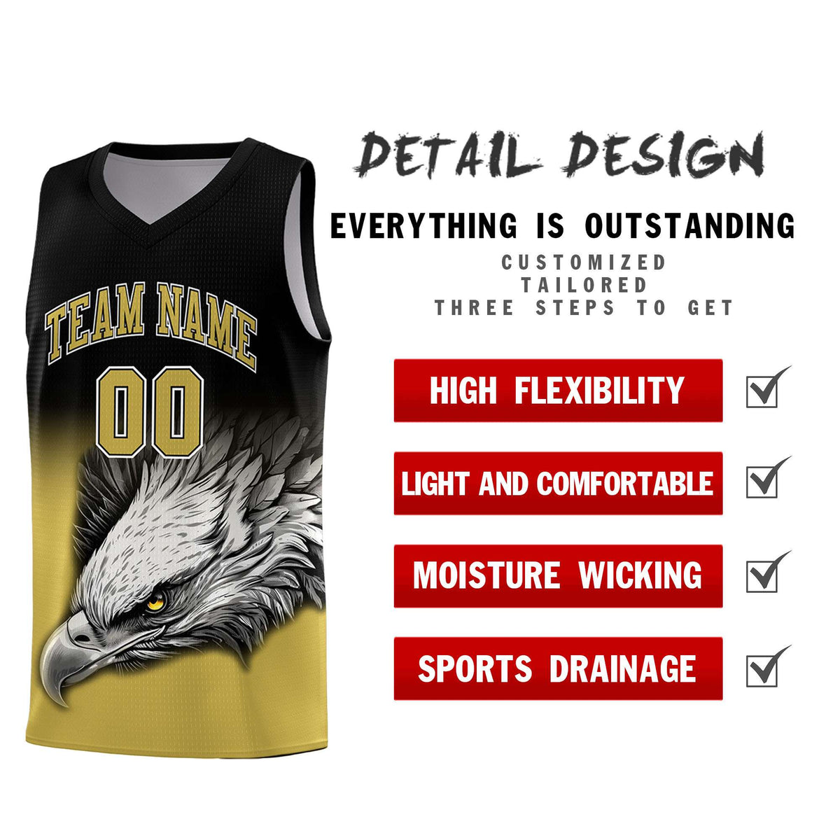 Custom Pink Purple Basketball Kits with Eagle Pattern