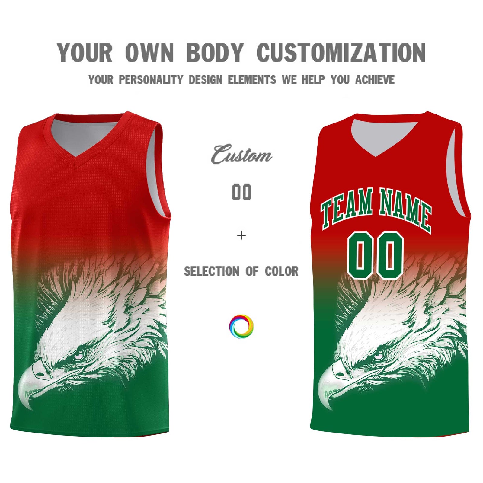 Custom Navy Powder Blue Basketball Kits with Eagle Pattern