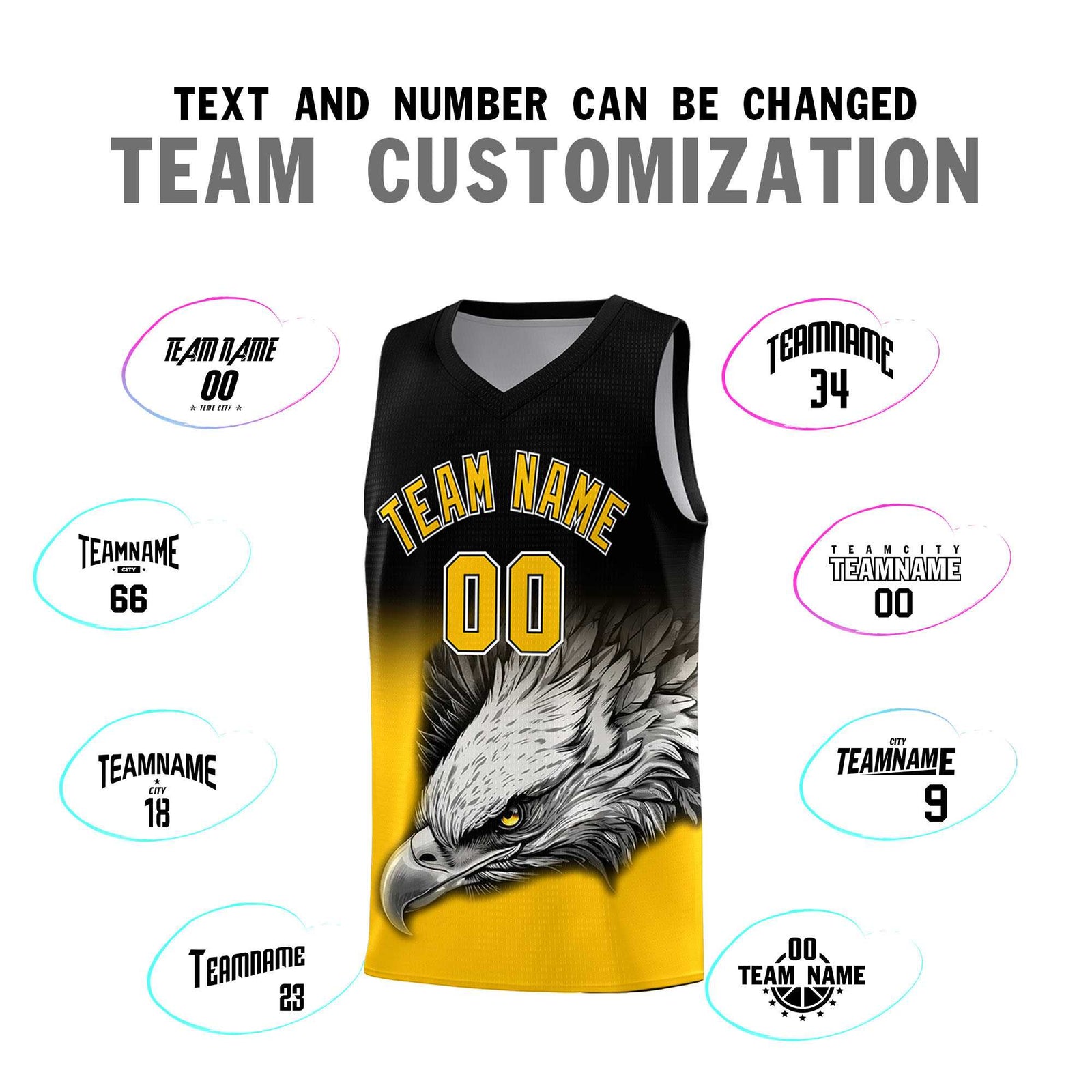 Custom Gray Green Basketball Kits with Eagle Pattern