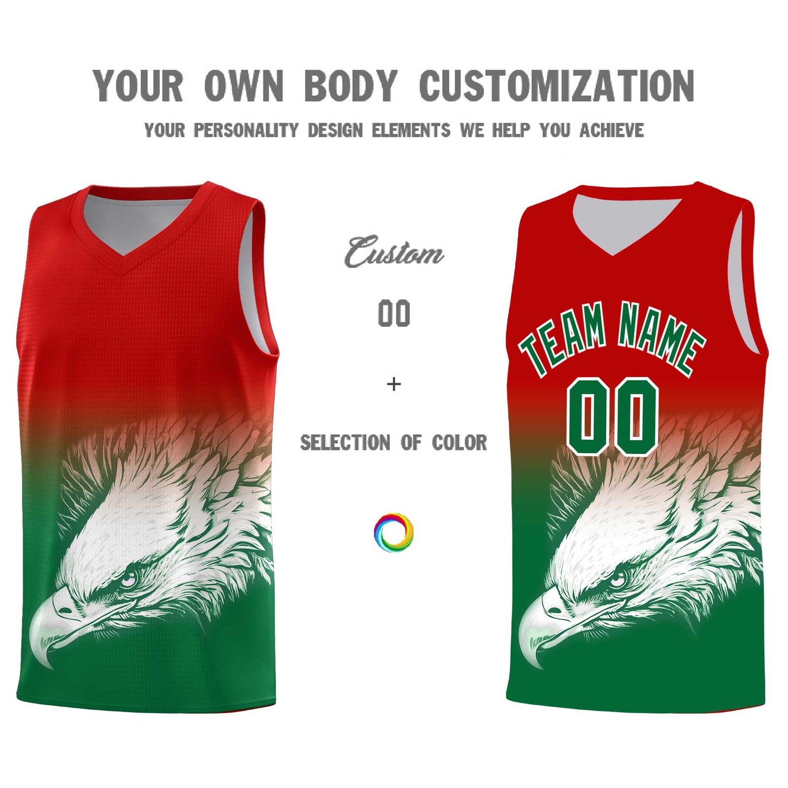 Custom Navy Powder Blue Basketball Kits with Eagle Pattern