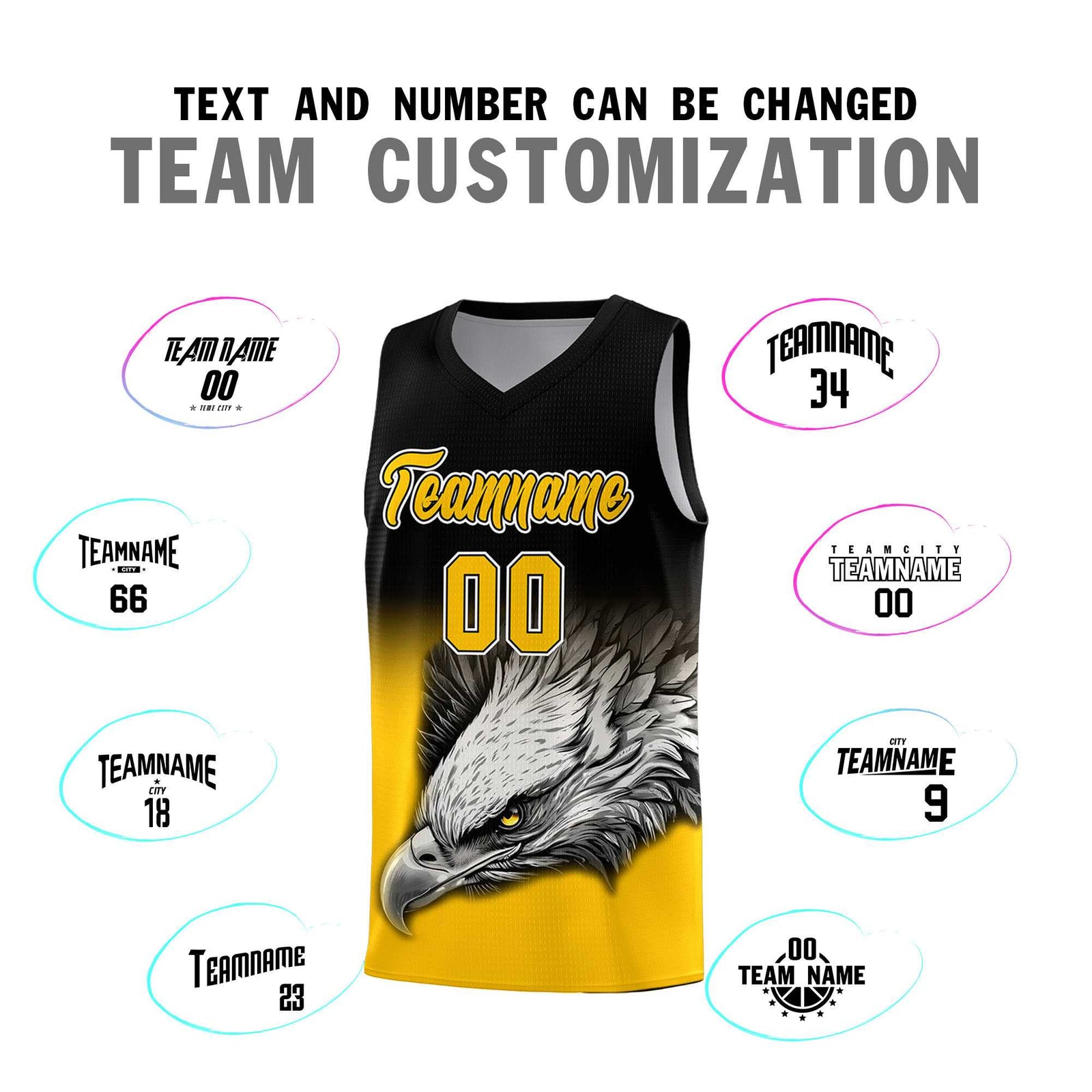 Custom Gray Green Basketball Kits with Eagle Pattern