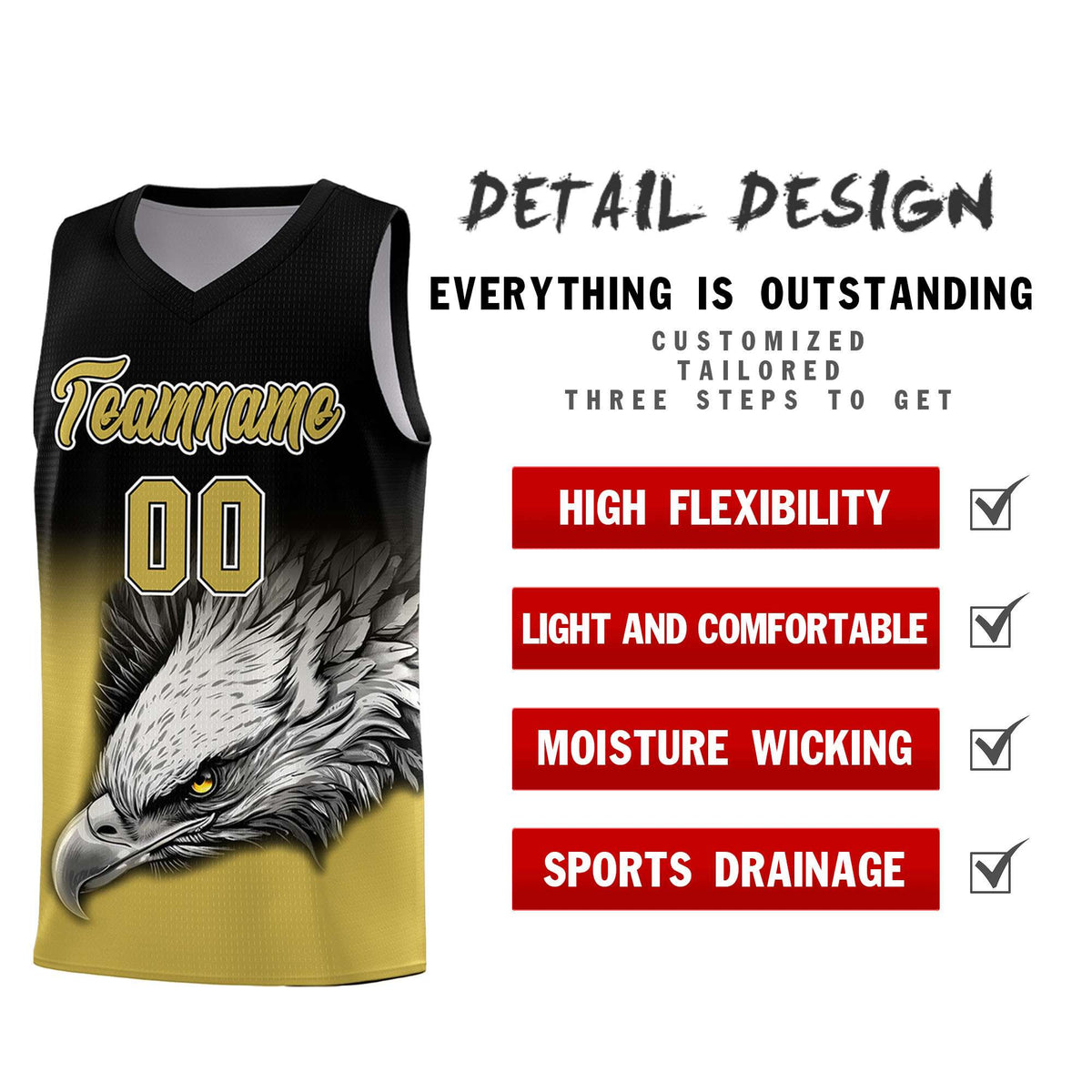 Custom Pink Purple Basketball Kits with Eagle Pattern