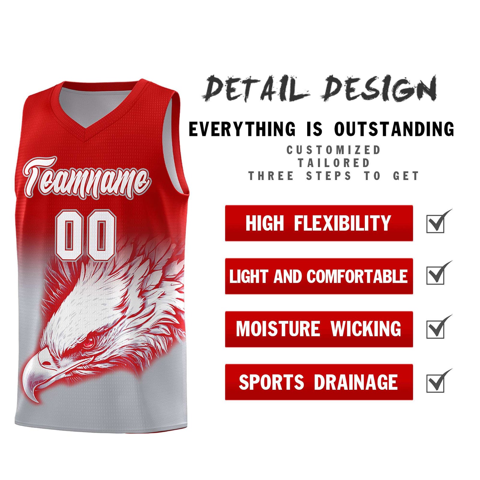 Custom Navy Teal Basketball Kits with Eagle Pattern