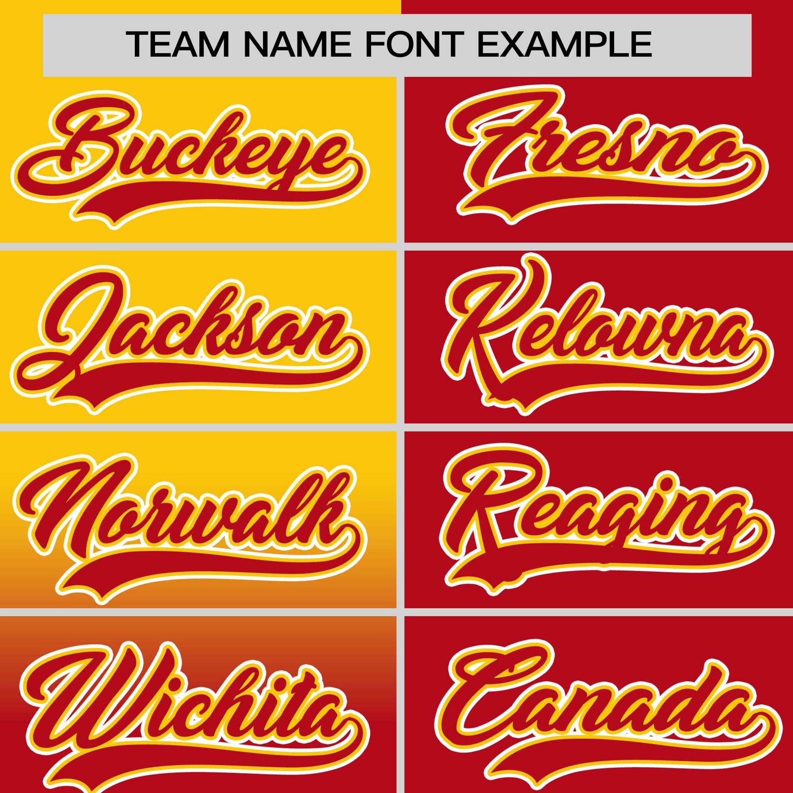 Custom Red Gold Personalized Half Gradient Design Authentic Baseball Jersey