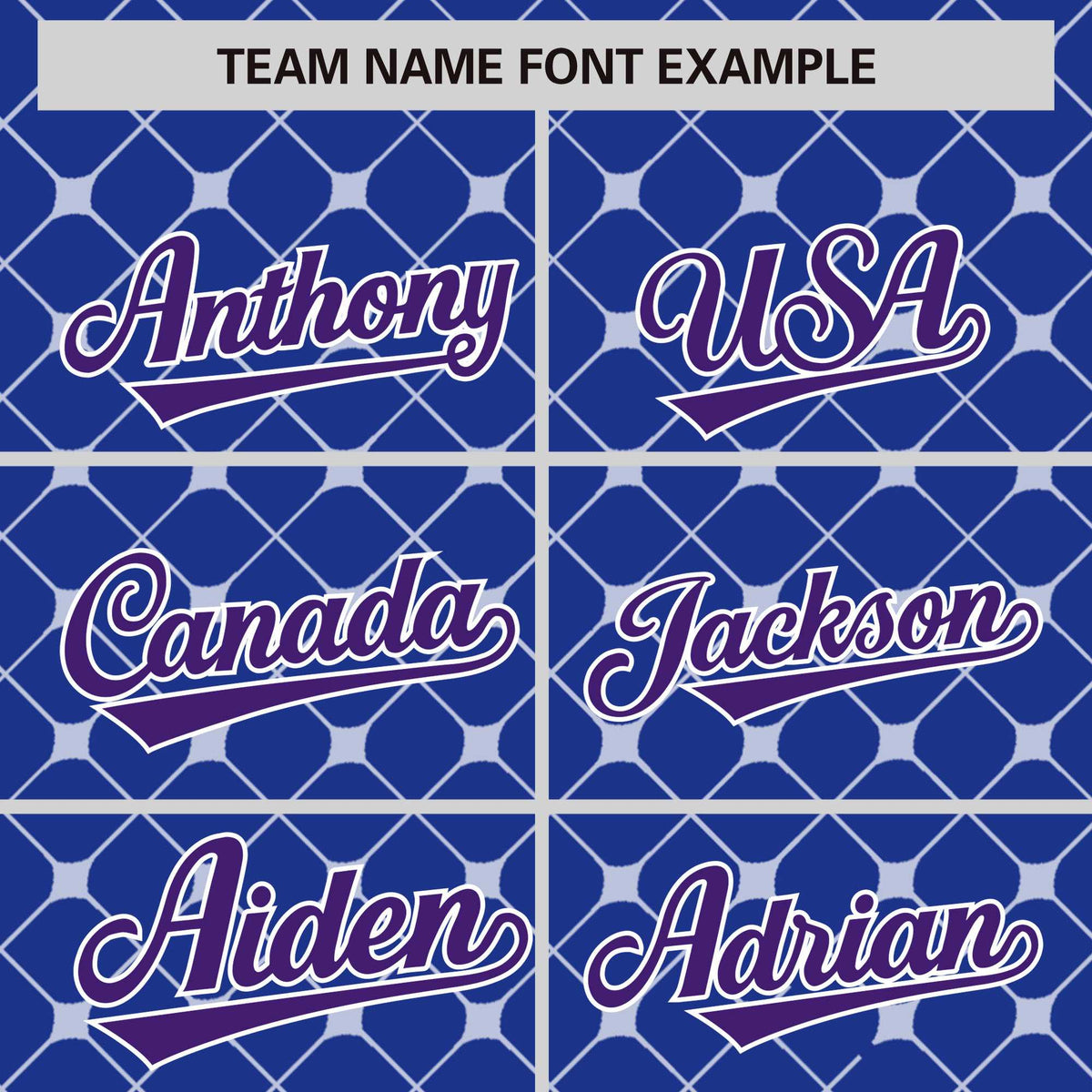 Custom Royal-White Plaid Design Authentic Baseball Jersey