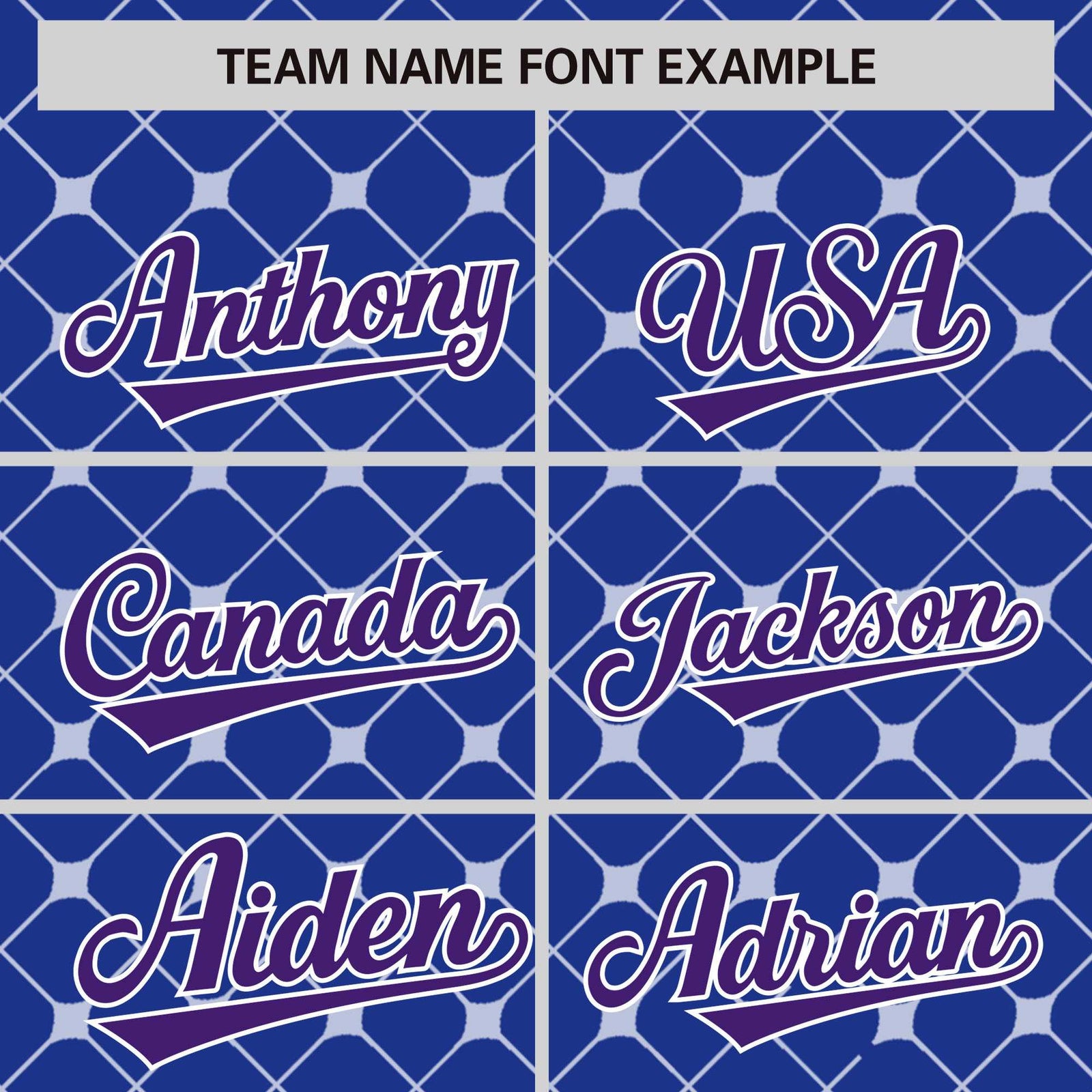 Custom Royal-White Plaid Design Authentic Baseball Jersey